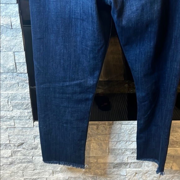 Frame Dark Wash Le Beau Crop Denim Jeans size 27 - Picture 12 of 13